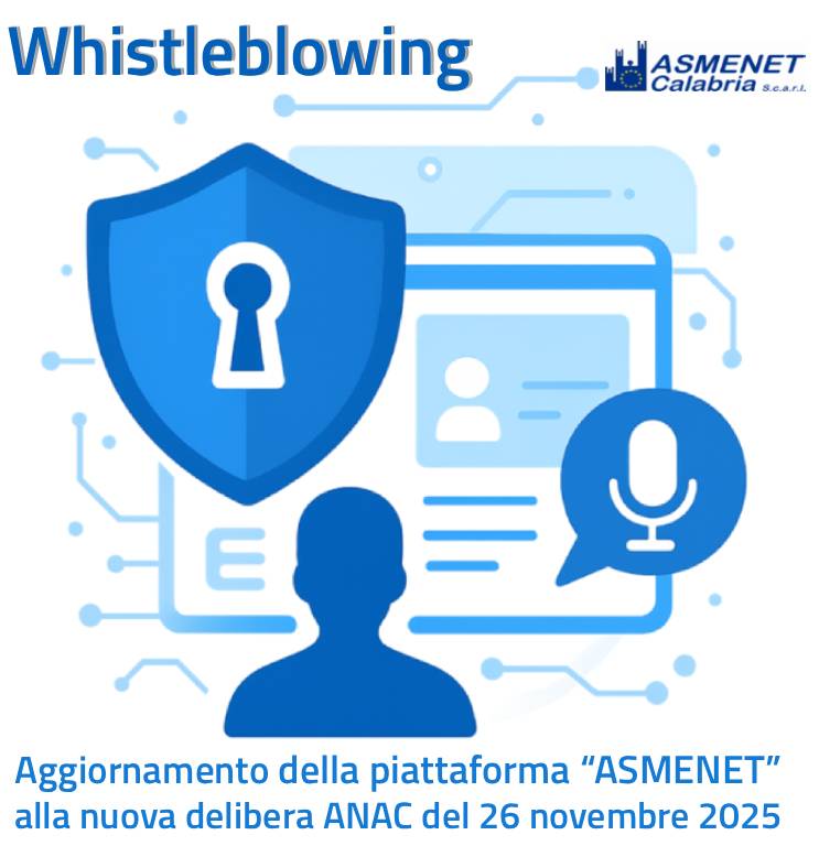 Whistleblowing: Adeguamento nuove linee guide ANAC del 26 novembre 2025. Whistleblowing: Adeguamento nuove linee guide ANAC del 26 novembre 2025.